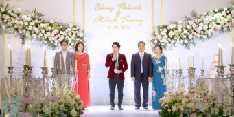 Lễ thành hôn trang trọng tại khách sạn Marriott – MC Văn Minh